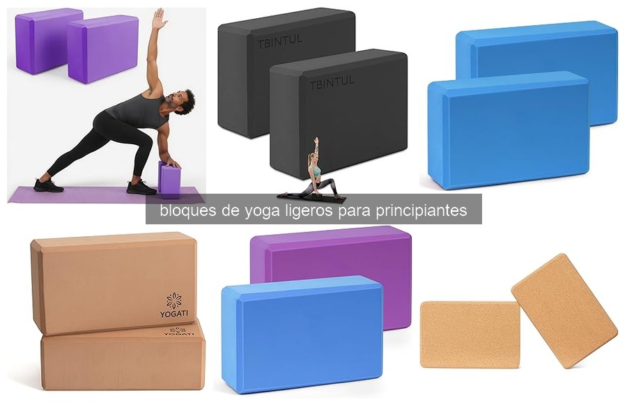 ¿Qué son los bloques de yoga ligeros? Guía para principiantes