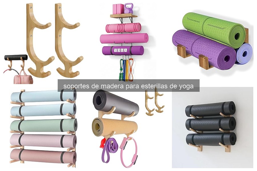 Soportes de madera para esterillas de yoga: ¿qué son y beneficios?