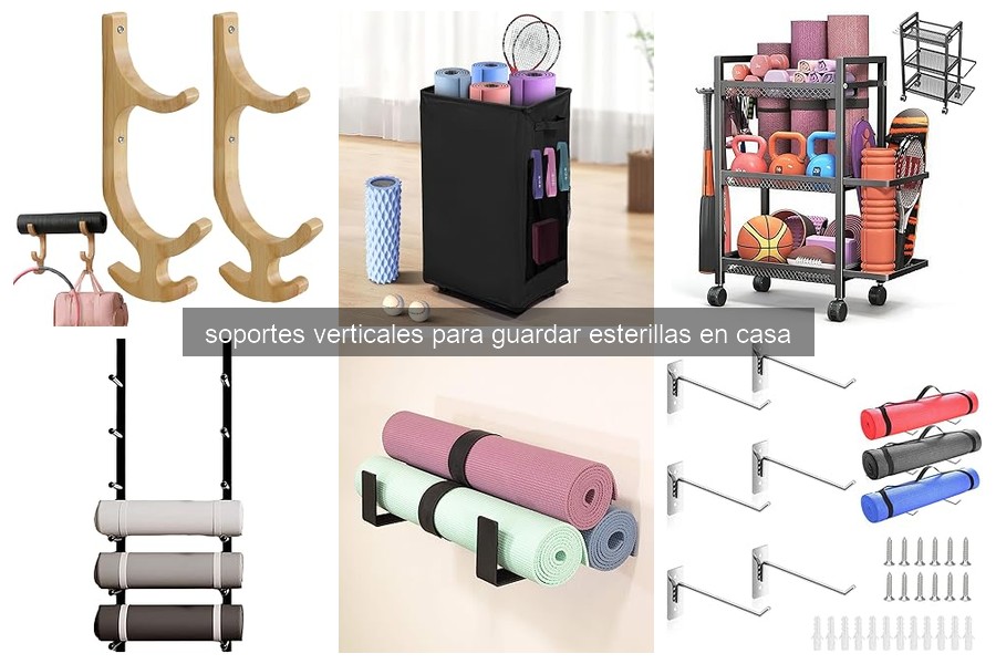 Soportes verticales para guardar esterillas: ¿Qué son y beneficios?