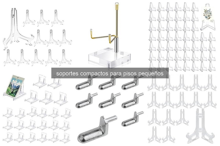 Tipos de Soportes Compactos para Pisos Pequeños
