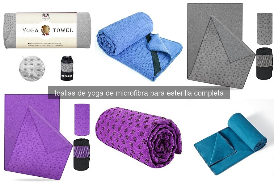 Todo sobre las toallas de yoga de microfibra