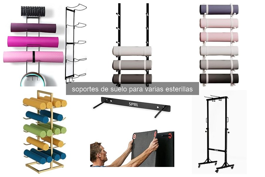 Todo sobre los soportes de suelo para esterillas de yoga
