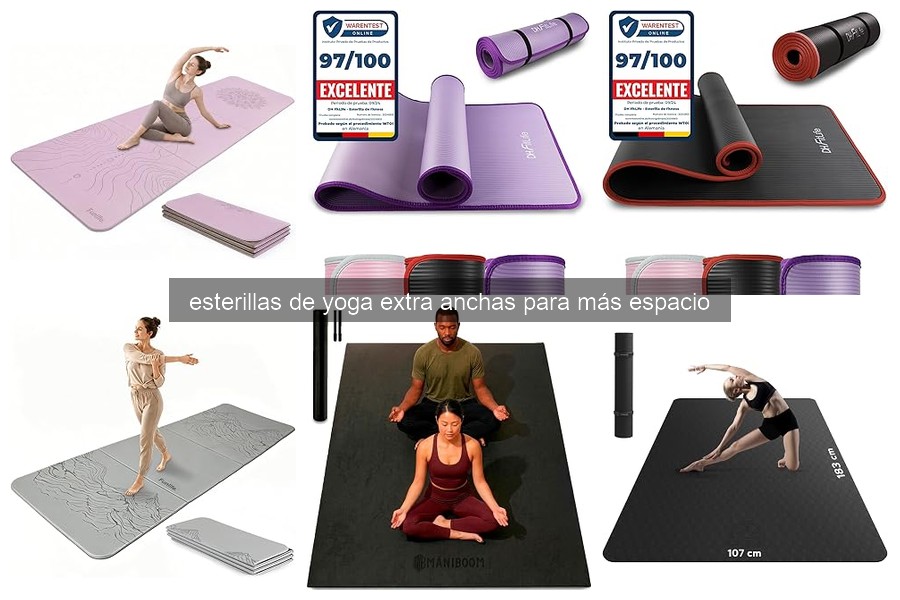 Ventajas de las Esterillas de Yoga Extra Anchas