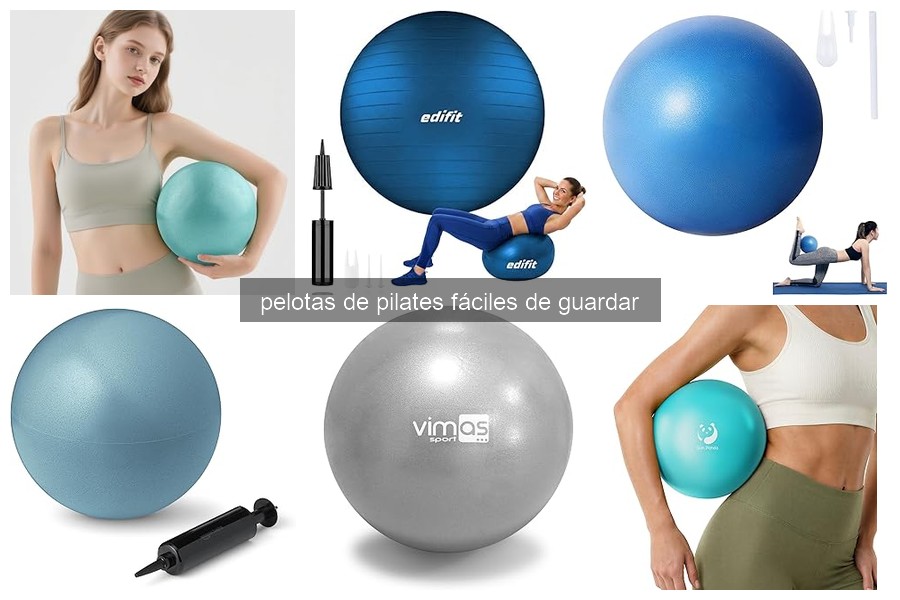 Ventajas de las pelotas de pilates fáciles de guardar