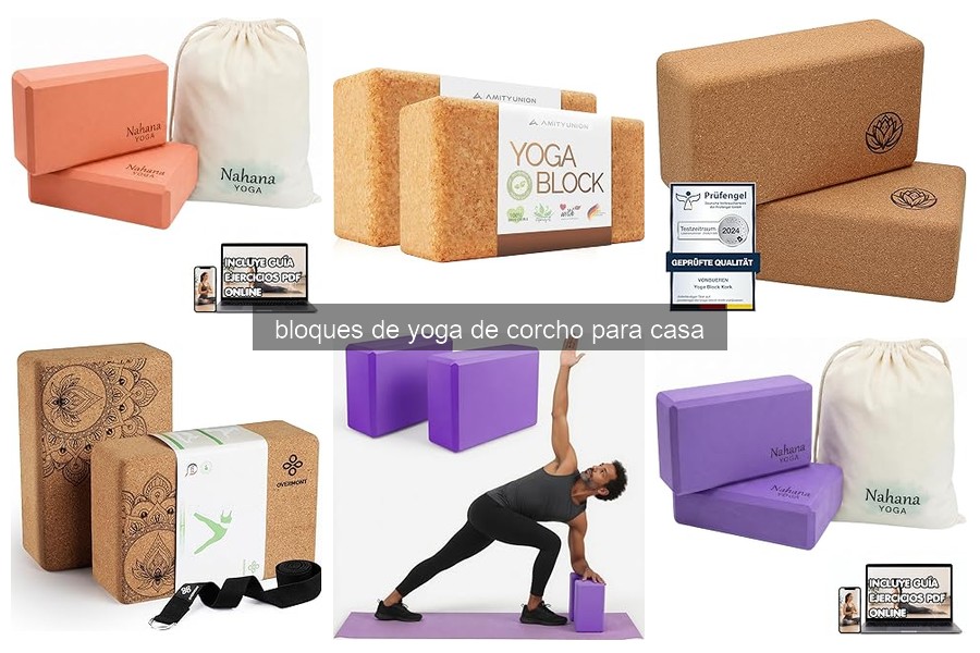 Ventajas de los bloques de yoga de corcho para tu práctica
