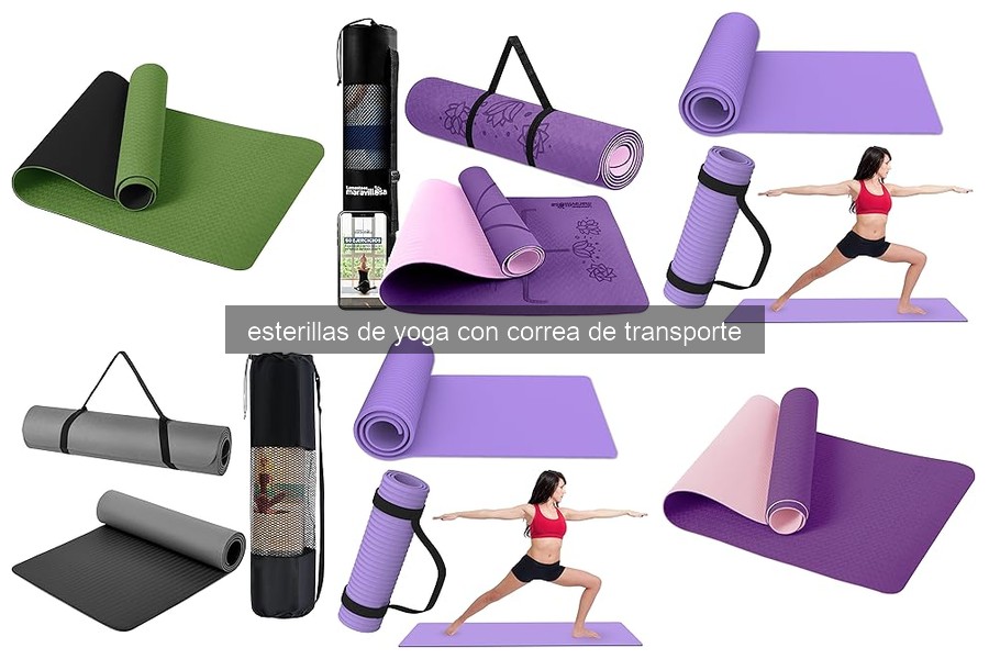 Ventajas y desventajas de esterillas de yoga con correa