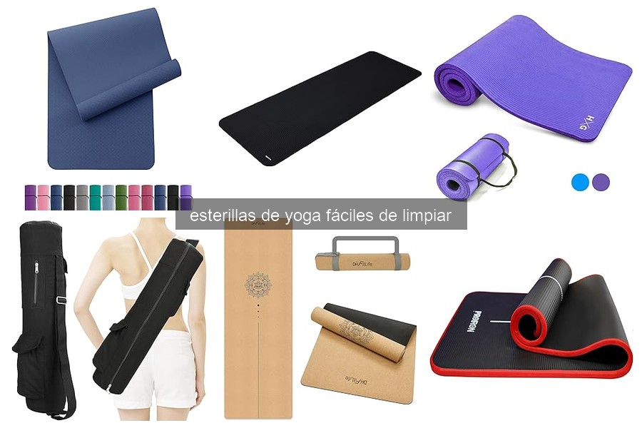 Ventajas y desventajas de las esterillas de yoga fáciles de limpiar